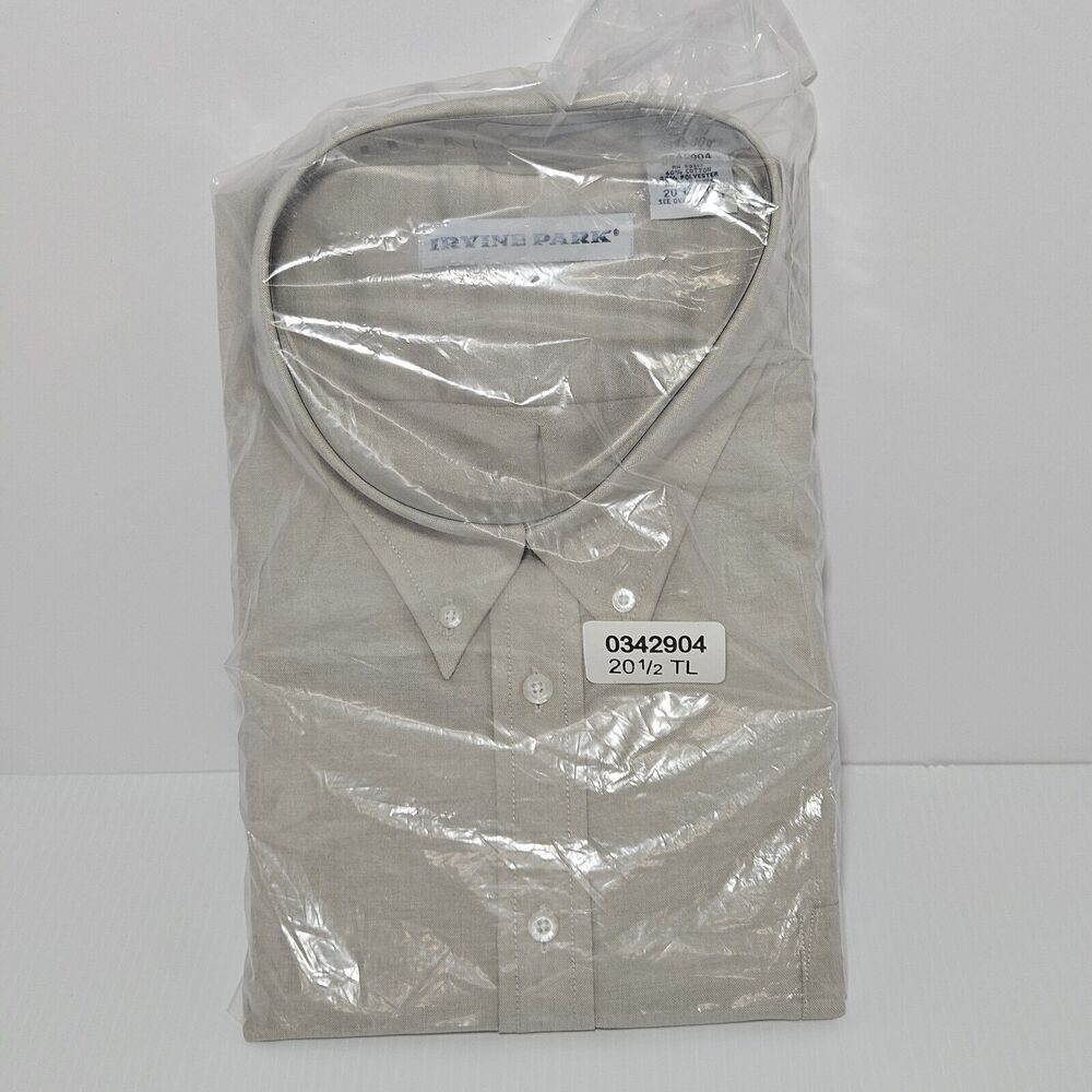 Irvine Park Shirt Men’s 20 1/2 - TL Long Sleeve Button Up‎